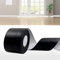DIKARIYA Plinthe Souple Autoadhésive PVC 50x20mm 3m Noir, Adhésive pour Cuisine et Salle de Bain, Ruban Flexible Autocollant d'Étanchéité