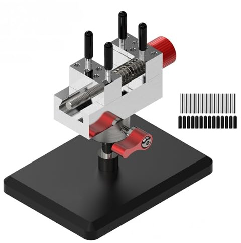 Mesa de sujeción de acero inoxidable de alta precisión para modelos a escala de pasatiempos y manualidades, sujeción segura en carpintería y metalurgia, plataforma de sujeción ajustable de múltiples