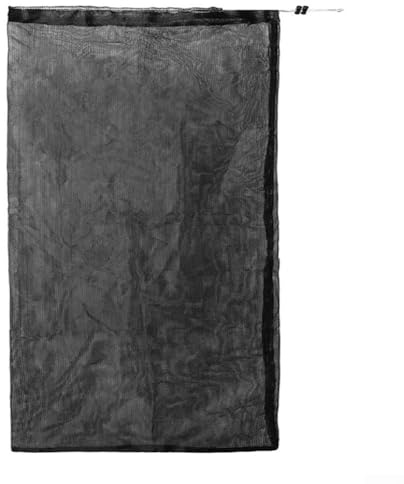 Sac de collecte de rechange pour broyeur de bois électrique, maille en polyester avec verrous en nylon robuste, conçu pour contenir en toute sécurité le paillis et les feuilles sans fuite