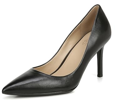 Naturalizer Womens Anna Pump Black Leather 9 M