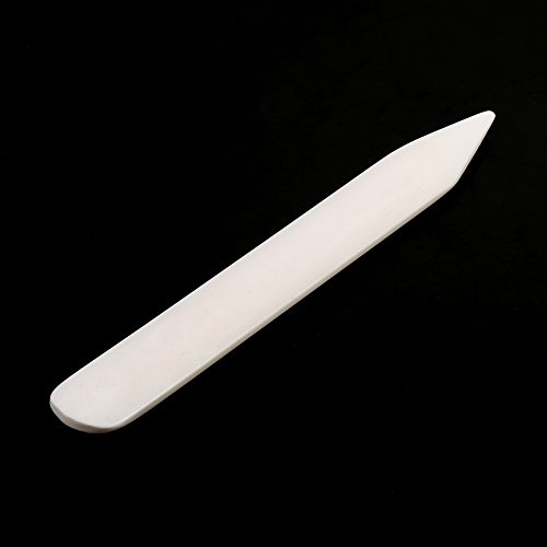 Shanrya Bone Folder Paper Creaser, Bone Folder Tool Natural Bone Folder Tool for DIY for Leather Craft