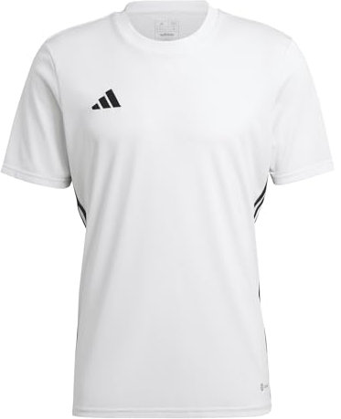 adidas Men's TABELA 23 JSY T-Shirt, White/Black, L
