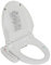 Elektrischer Bidet-Sitz smarter WC-Sitz Abnehmbar mit selbstreinigende Düsen Toilettensitz, WC Deckel, Toilettenbrille Klobrille Sitzheizung Bidet Einfache Montage