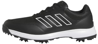 Adidas Uomo Tech Response 3.0 Wide Golf Shoes, Core Black/Core Black/Cloud White, 43 1/3 EU