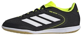 adidas Unisex – Barn COPA INDOOR COURT LEAGUE Football Boots Kids, core black/ftwr white/lucid lemon, 36 EU