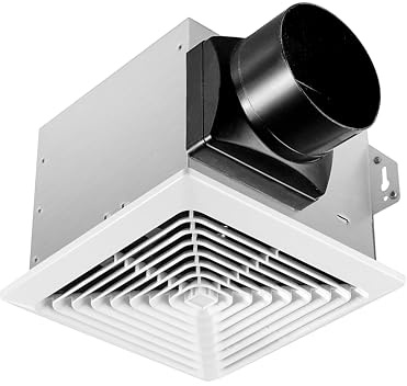 VENTECHLATION Bathroom Exhaust Fan 80 CFM 1.5 Sone, 4-Inch Duct, Quiet Energy Star Certified Ventilation Fan, Easy to Install, No Attic Access Needed, Ceiling Mounted, Classic White Grille