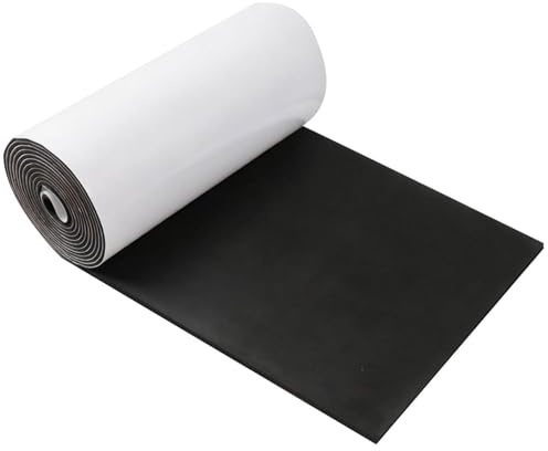 ZephyrCraft Foam Roll Self Adhesive, Neoprene Sheet 3m x 300mm(W) x 3mm(T)
