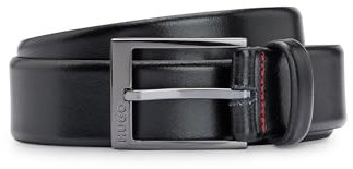HUGO Herren Garney_sz35 G rtel, Schwarz001, 105 EU