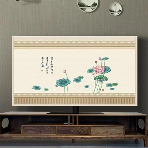 Tv-staubschutz, Fernseher Bildschirmschutz Abdeckung, Staubdichte TV-Abdeckungen, Computerabdeckungen Sonnencreme Kratzfest TV-Bildschirmabdeckung für Bügel- und wandmontierte TV-Geräte C,80-83in