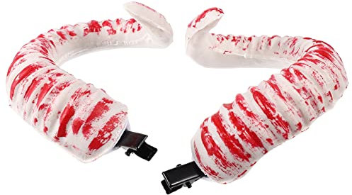 LIFKOME 1paire De Démon Clip Cheveux Accessoires De Costume Gothique Pour Halloween Et Cosplay Pour Spectacles