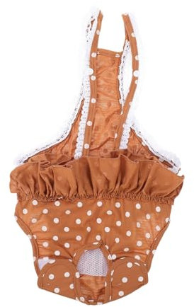 DECOMELODY Physiologische Windelhöschen Für Hunde Hygienehöschen Für Welpen Und Hündinnen Baumwolle Einweghöschen Für Inkontinenz Und Brunft