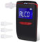 HooJtny Etilometro Portatile Certificato Professionale, Alcol Test Etilometro Portatile Digitale con 4 Boccagli, Sensore Semiconduttore E1