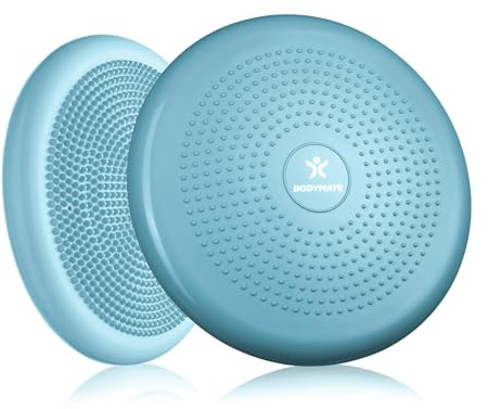 BODYMATE 34cm Balance Cushion. Inflatable Stability Disc Balance Board.