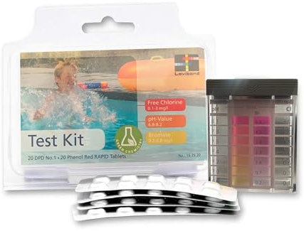 Tester pH/Bromo in pratiche pastiglie reagenti COD.157520- Ideale per piscina e spa idromassaggio. Spedizione IMMEDIATA