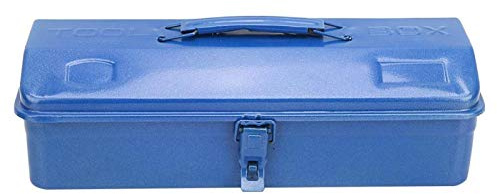 Werkzeugkasten Werkzeugkiste Blau Praktisches Eisen zur Aufbewahrung von Wartungsgeräten (37 x 16 x 11 (350))