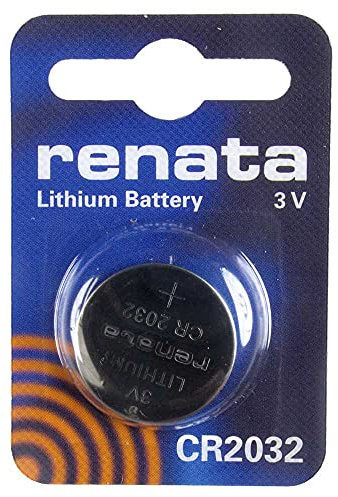 Cressi Battery for Watches Kit de Batterie d'ordinateur Mixte Adulte, Argent/Noir, Uni