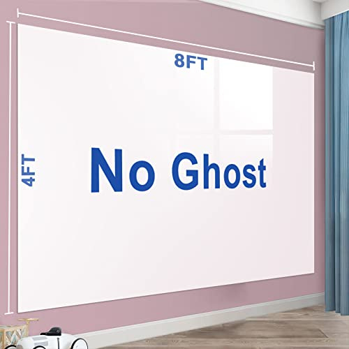 Nortix Dry Erase Wallpaper, Whiteboard Paper for Wall, White Board Sticker Roll for Wall, Dry Erase Contact Paper Stain-Proof Wall Decal, Perfect Replacement for White Board (4x8ft)