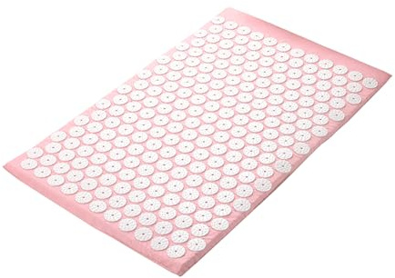 Miaoyak Cojín masajeador, tapete de yoga para acupresión, alivia el dolor, el estrés, la espalda, el dolor corporal, estera de acupuntura