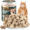 Gefriergetrocknete Katzensnacks, Ente Katzen Leckerlies Knuspriger Katzensnack Ohne Zucker und Getreide Ente Katzenleckerli