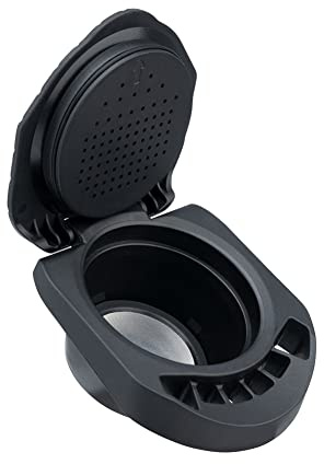 Adaptador convertidor de cápsulas de café con soporte de 8g de gran capacidad para el hogar, reutilizable, accesorio ecológico compatible con Piccolo XS Genio S