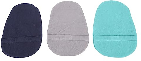 Fundas protectoras para bolsas de ostomía, 3 unidades, lavables, desmontables, a prueba de polvo, colores mezclados, para hombres y mujeres, para ileostomía y urostomía