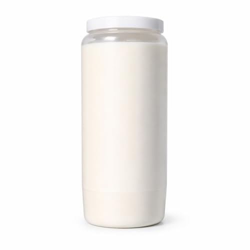 Horeca Candles - Set da 20 Ceri Votivi a Olio Vegetale n.7 - Durata 7 Giorni (168 Ore) - Bianche - Lumini Cimitero Antigoccia in Contenitore - Candele Tombali Senza Profumo