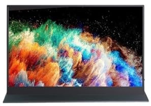 LIBANGRONG-888 Portable Laptop Monitor 2560 X 1600 HD Resolution 300nit 144hz 18-inch IPS Extended Screen Office Entertainment External Gaming Display