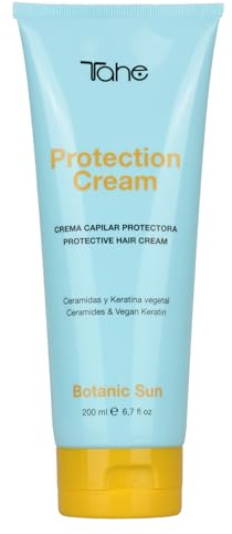 Tahe Botanic Sun Crema capilar fotoprotectora Protection que protege el cabello antes de la exposición al sol, el mar o la piscina (200 ml)