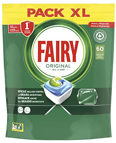FAIRY TODO EN 1 ORIGINAL lavavajillas cápsulas