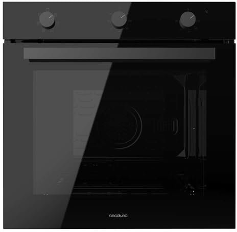 Cecotec Four intégrable multifonctions Bolero Hexa M236000 Glass Black Time A.Four multifonctions Capacité de 70 L, 6 fonctions, classe A, 2800 W