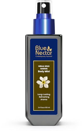 Blue Nectar Chamba Wild Nargis Body Mist for long lasting freshness and aromatic body odor (100 ml)