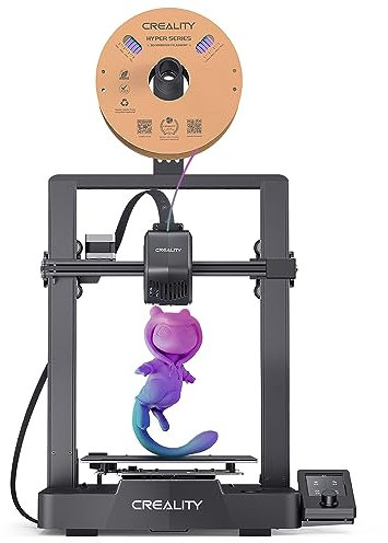 Offizieller Creality Ender 3 V3 SE 3D Drucker mit 250mm/s Druckgeschwindigkeit CR Touch Strain Sensor für Auto Leveling Sprite Direct Extruder Dual Z-Achse und Y-Achse Druckgröße 8.6 * 8.6 * 9.8in