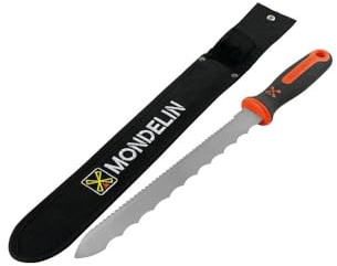 MONDELIN Couteau matériaux d'isolation avec fourreau