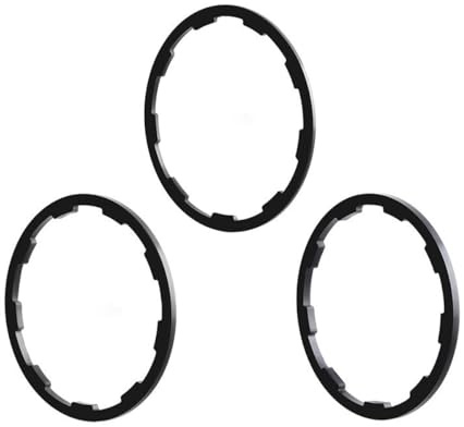 HOUSON Fahrrad Schwungrad Spacer, Hub Spacer Fahrrad Schwungrad Nabe Spacer Innenlager Spacer Kassette Schwungrad Naben für Mountainbike (1mm/1,5mm/1.85mm)