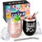 LILABIENE® Weinbecher 2er Set Thermo Edelstahl Isoliert Weinbecher to go Geschenk Set