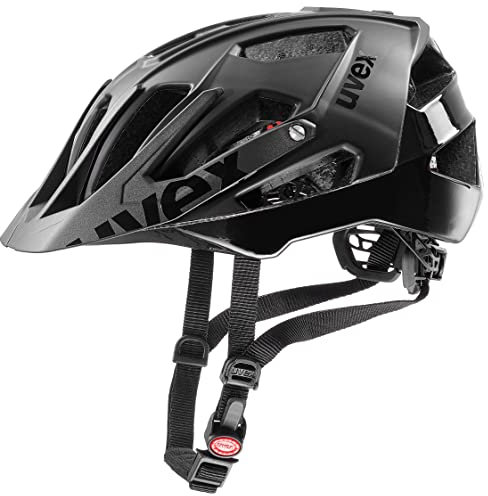 uvex Unisex – Erwachsene, quatro Fahrradhelm, black mat, 56-61 cm
