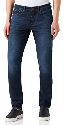 7 For All Mankind Men's JSMXL39AHB Jeans, Dark Blue, 31