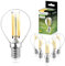 LUMILED E14 LED Lampe P45 7W ersetzt (60W Glühlampe) 6 Stück Set 806lm 3000K Warmweiß 360 Grad Lichtwinkel 230V Glühbirne Birne Leuchtmittel Tropfenform Kugel Energiesparlampe