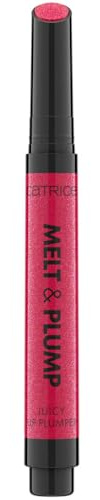 Catrice Melt & Plump Juicy Lip Plumper, Lippenbalsam, Nr. 050, Rot, feuchtigkeitsspendend, volumengebend, vegan, ohne Konservierungsstoffe, ohne Parabene, ohne Mikroplastikpartikel, 1er Pack (1.8g)
