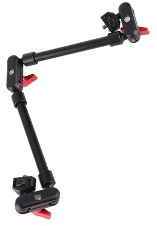 Impresionante Flexibilidad, Brazo Mágico Articulante de 22 Pulgadas con Compatibilidad Universal, Ajuste Integral, Construcción Premium para Cámara de Teléfono, Luz LED, Micrófono