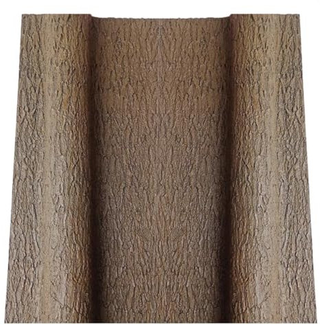 Simulato Corteccia Durevole Corteccia Artificiale Albero per Tubi pilastri, Falso Foglio Corteccia per Decorazione Albero Fai da Te Paesaggio in Miniatura 1X1m(0.2X1m)