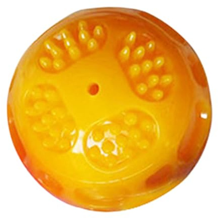 Palla per cani, robusta palla per cani | massaggiagengive per cuccioli | palla per cani con funzione di cura dei denti | giocattolo antistress | palla da masticare lenitiva per cani | palla da
