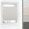 Jalousiescout Wabenplissee ohne Bohren Verdunklung—Thermo plissee Klemmfix Zweifarbig 110x120cm beige-Weiß, Sonnen-, Sicht- & Hitzeschutz Jalousie verdunklung für Fenster & Tür