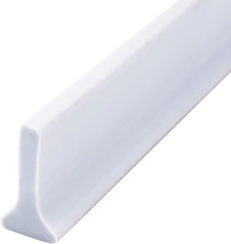 Shower Threshold Water Barrier - 79 Wet Room Floor Barrier Splash Guard | Easy-Cut Flexible Shower Water Barrier for Bathroom & Kitchen | Avoid-Leak Dry/Wet Separation System