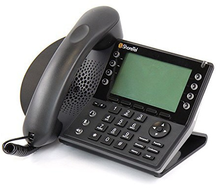 ShoreTel IP 480G Phone, Black (Renewed) (Power Supply Not Included)