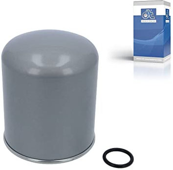 DT Spare Parts Lufttrocknerpatrone mit Koaleszenzfilter, 2-stufig 4.63210 M41 x 2R H: 165 mm max. 14 bar Patrone für LKW