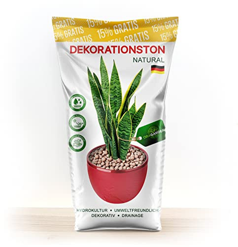 Blähton Tongranulat Zimmerpflanzen - 0,5 l - Pflanzgranulat Ideal für Drainage und Hydrokultur - Tongranulat für Topf - Blaehton Deko - Pflanzen Granulat - Orchideen übertopf (4-8 mm, Blau Intensiv)