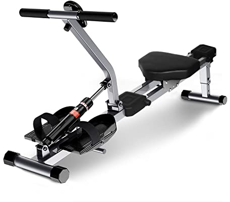 DnKelar Remo Super Silencioso con Resbalón de Aluminio,Remo de apartamento plegable,resistencia al aire, asiento acolchado,Carga 100KG