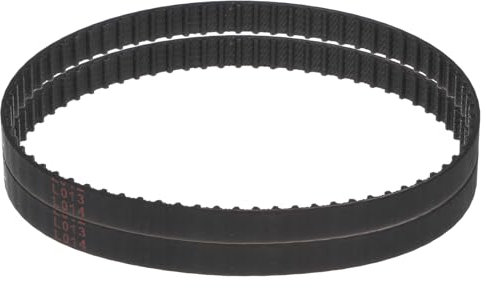 sourcing map 2 Stück 142XL 037 Zahnriemen 71 Zähne Gummi Zahnriemen 0,37 Breite 0,20 Steigung Gummizahnriemen Keilriemen Industrie Antriebsriemen Mechanische Ersatzriemen