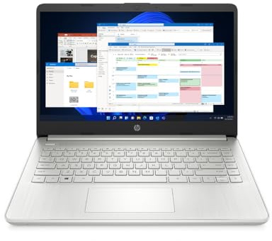 HP 14s-dq5014na Intel Core i7-1255U Laptop 14 Full HD 8GB DDR4-SDRAM 512GB SSD Windows 11 Home - Silver - A20JLEA#ABU